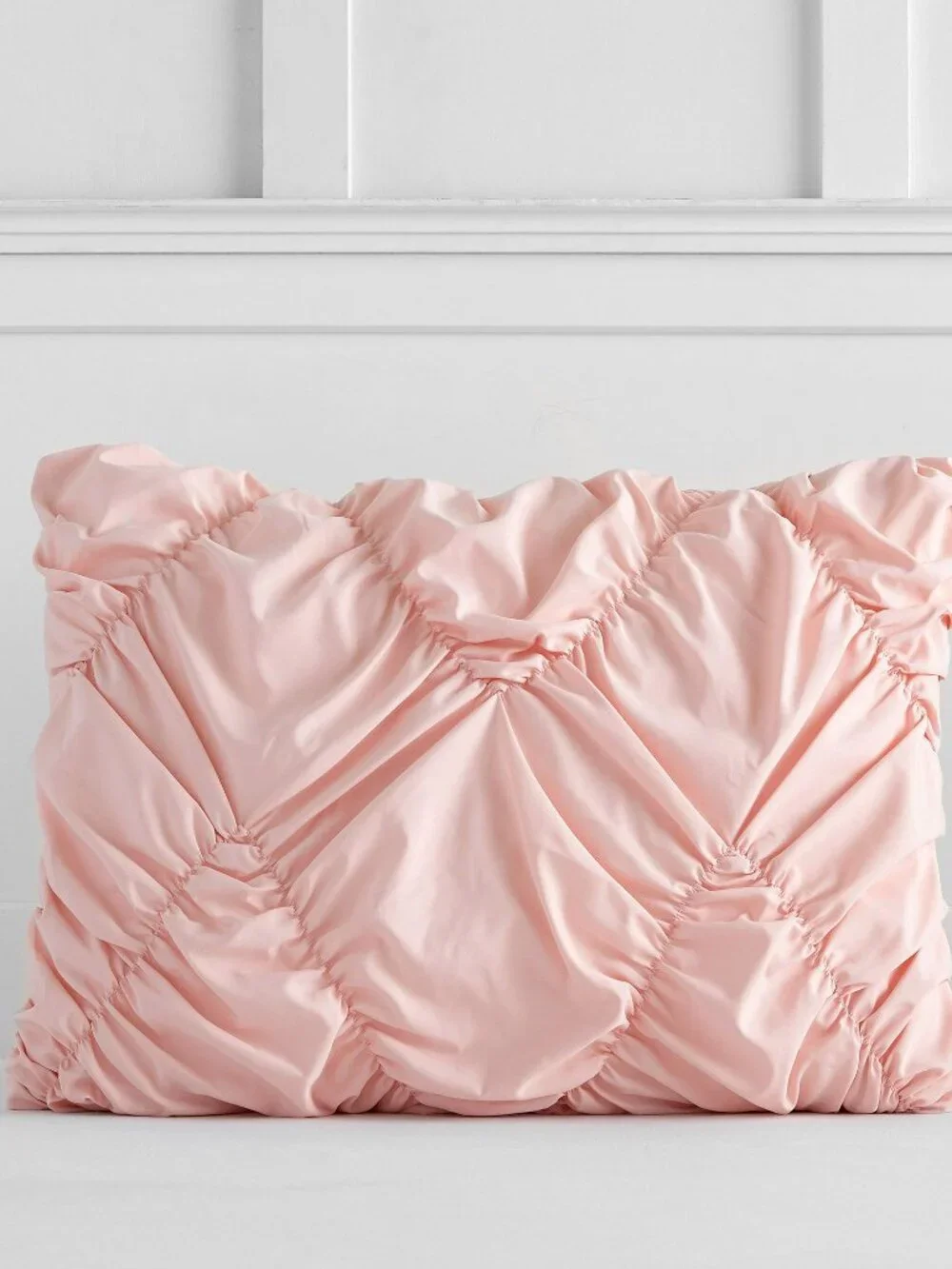 Pottery Barn Teen Whimsical Waves Standard Pillow Sham Cover Blush Pink